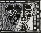 sans titre, bois gravé, 2006, 19 x 23 cm